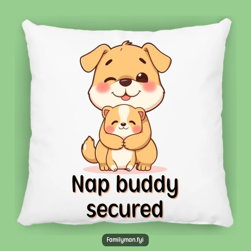 Funny Dog Hug Pillow: Cozy Dog Embrace; Cozy Funny Gift