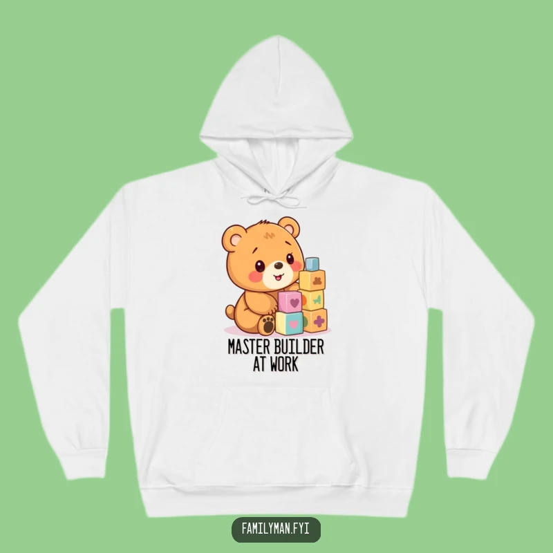 Funny Bear Cub Hoodie: Cozy Gift for Playful Paws and Happy Moments