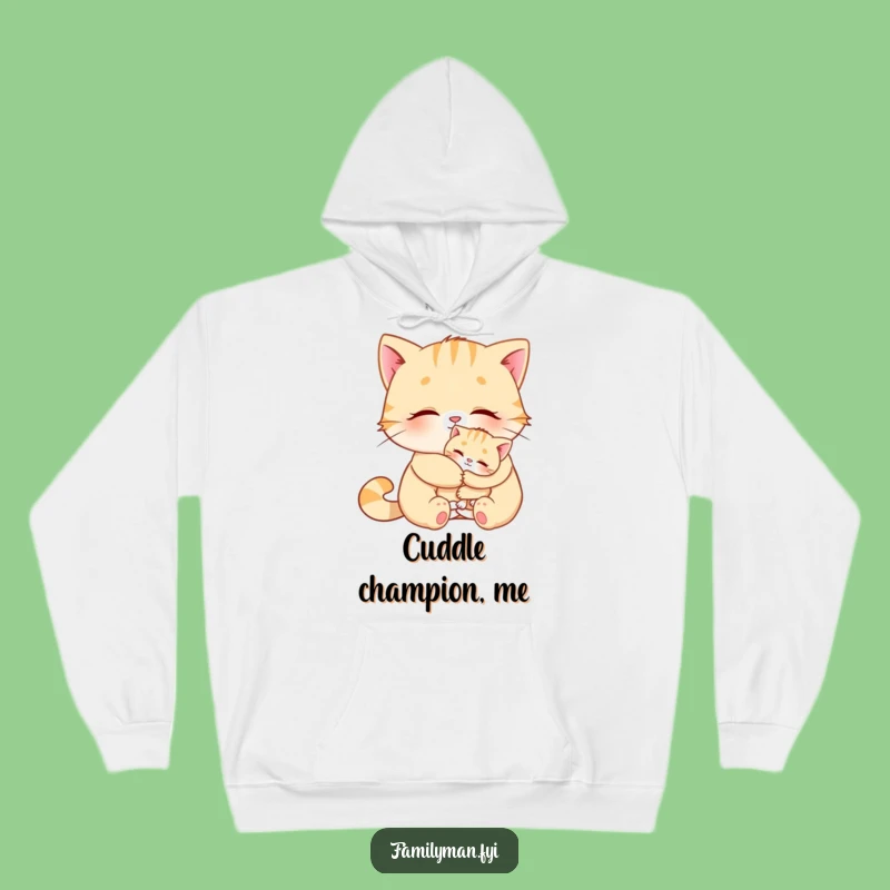 Funny Cat Comfort Hoodie - Cozy & Hilarious Gift for Cat Lovers