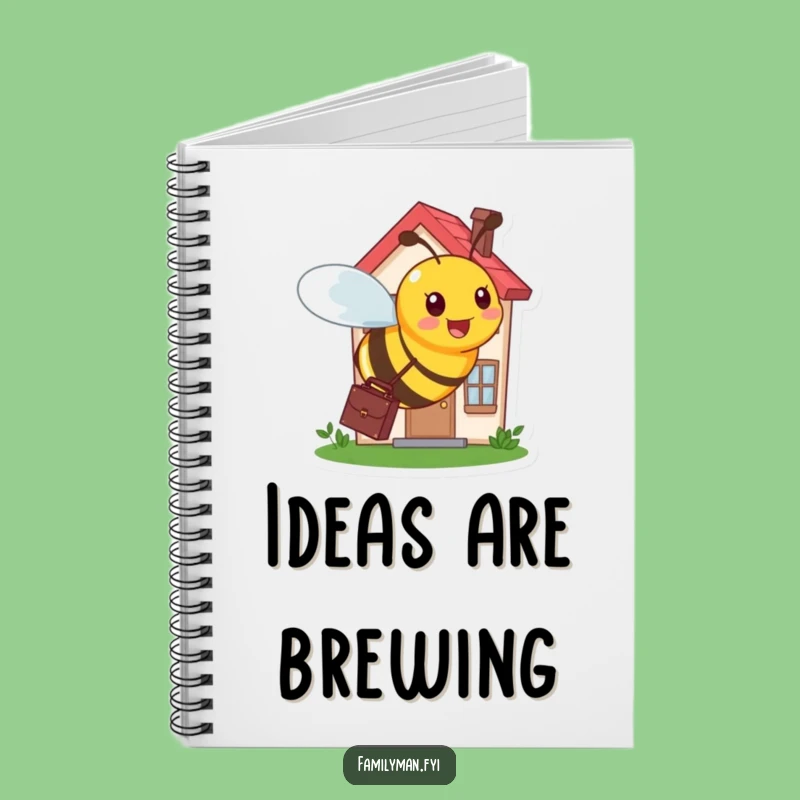 Funny Busy Bee Working Notebook - Humorous Journal for Professionals
