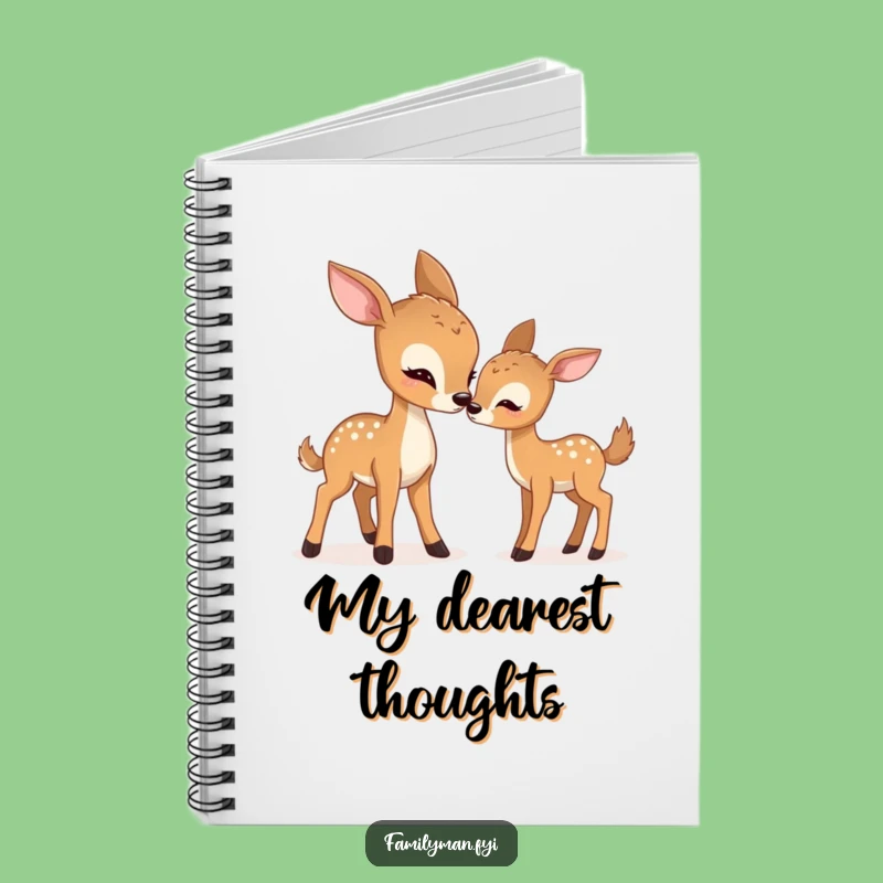 Funny Gentle Deer Nudge Notebook: Jot Down Ideas with Humorous Flair, Gift