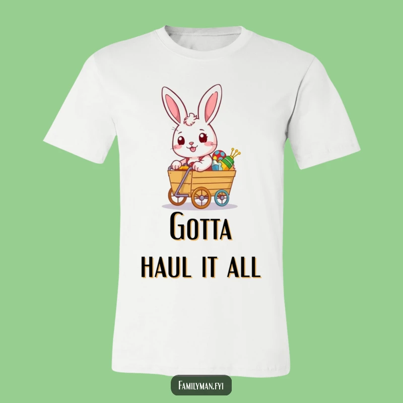 Funny Rabbit T-Shirt: Determined Toy Puzzler, Awesome Funny Gift Tee