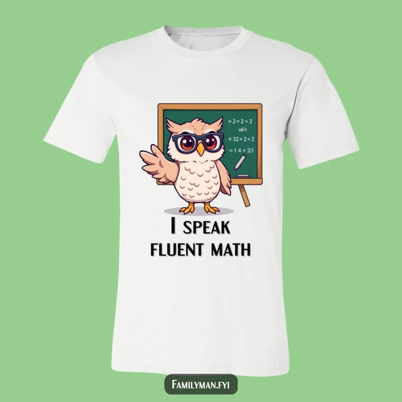 Funny Owl Scholar T-Shirt: Intellectual Character Design for a Humorous Gift